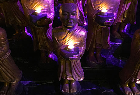 Asia Asia interior statues