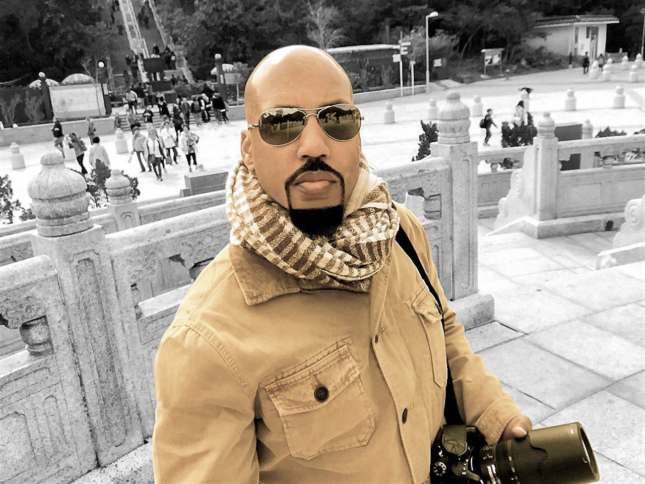 Eddie in Hong Kong
