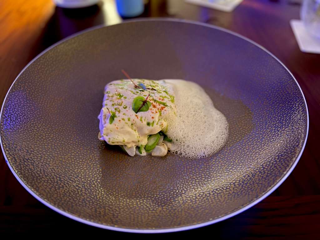 Seafood dish at 101 Dining Lounge & Bar