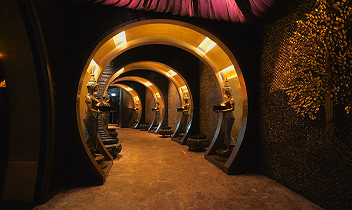 Asia Asia Dubai entrance tunnel